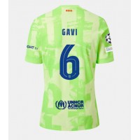 Maglia Calcio Barcelona Paez Gavi #6 Terza Divisa 2024-25 Manica Corta